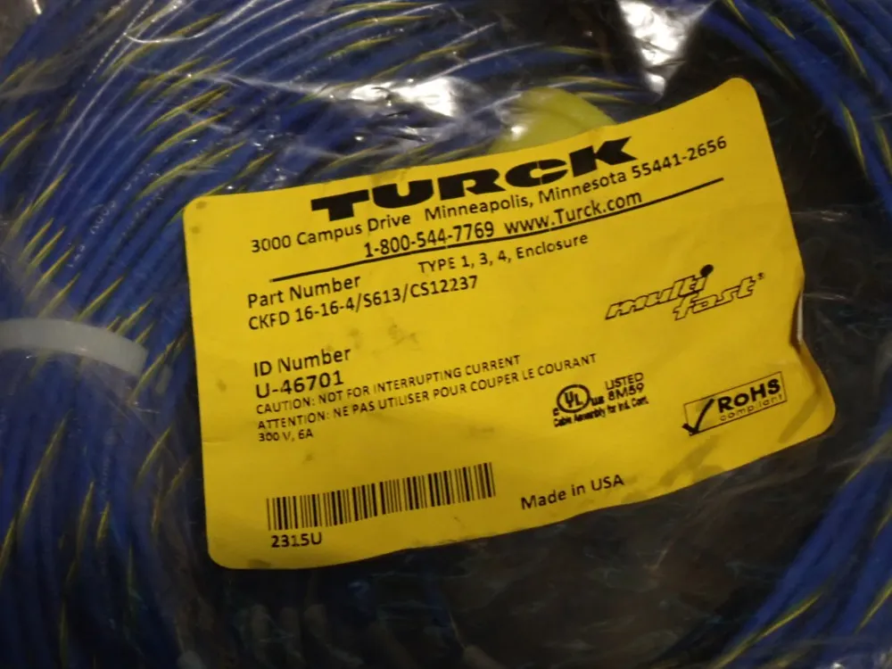 Turck Cordset - Ckfd-16-16-4/5613/cs12237