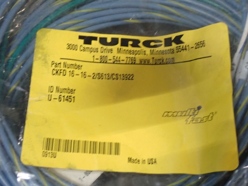 Turck Cordset - Ckfd-16-16-2/s613/cs13922