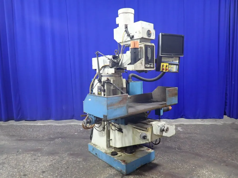 Yeong Chin Machinery Industries 1996 Super Max Ycm - 40 Cnc Vertical Mill - Ycm-40