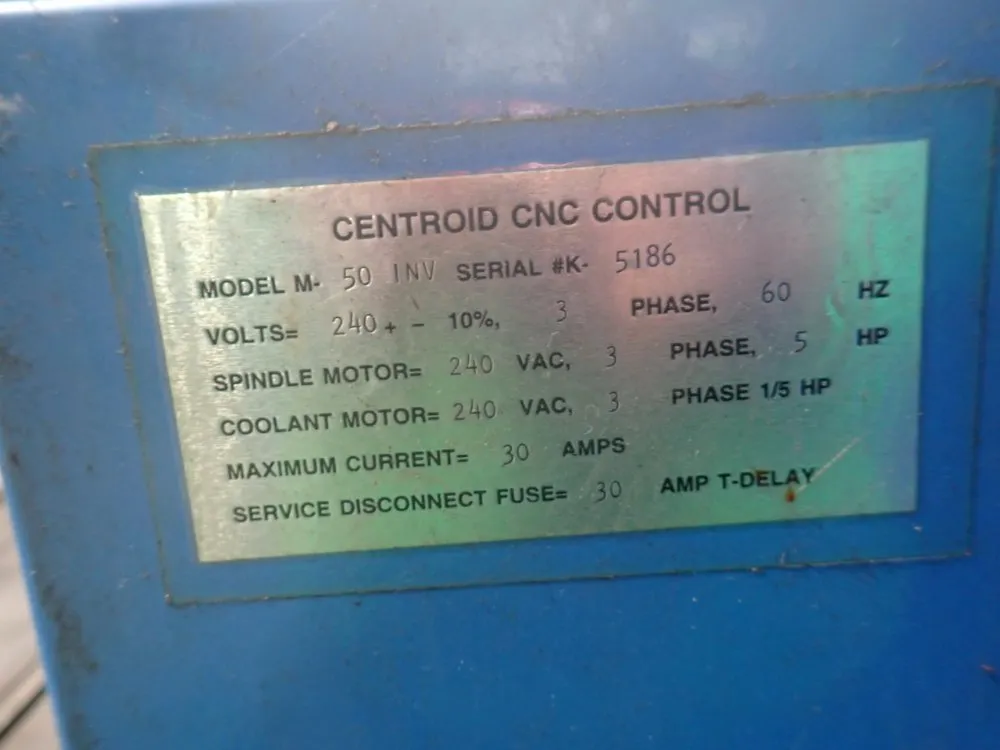 Yeong Chin Machinery Industries 1996 Super Max Ycm - 40 Cnc Vertical Mill - Ycm-40