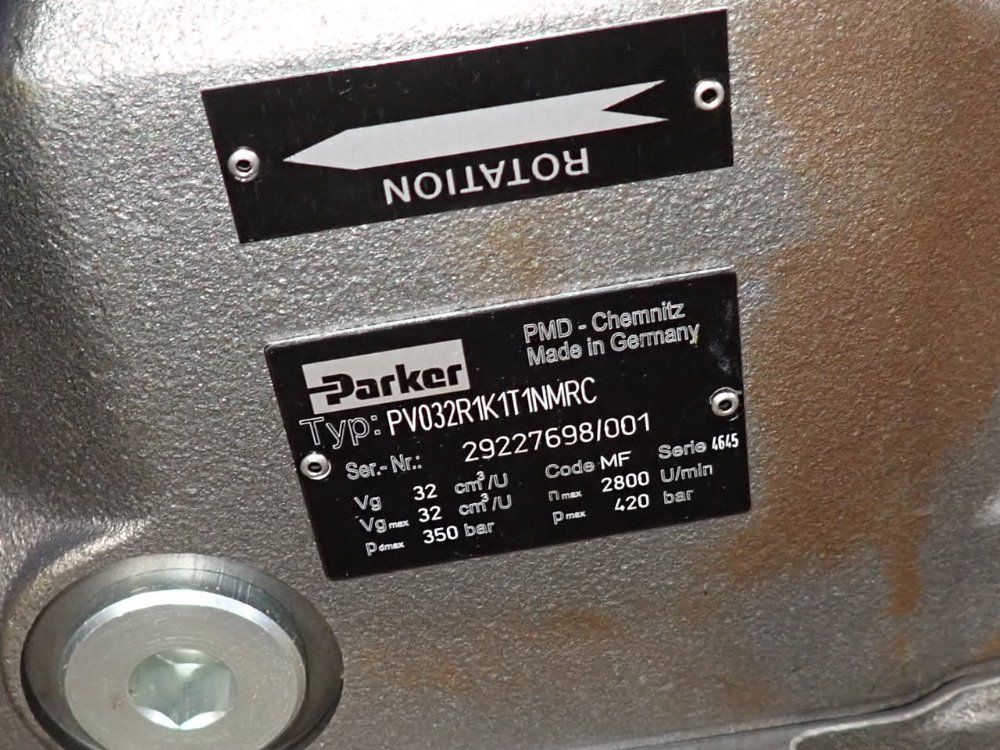 Parker Axial Piston Pump - Pv032r1k1t1nmrc