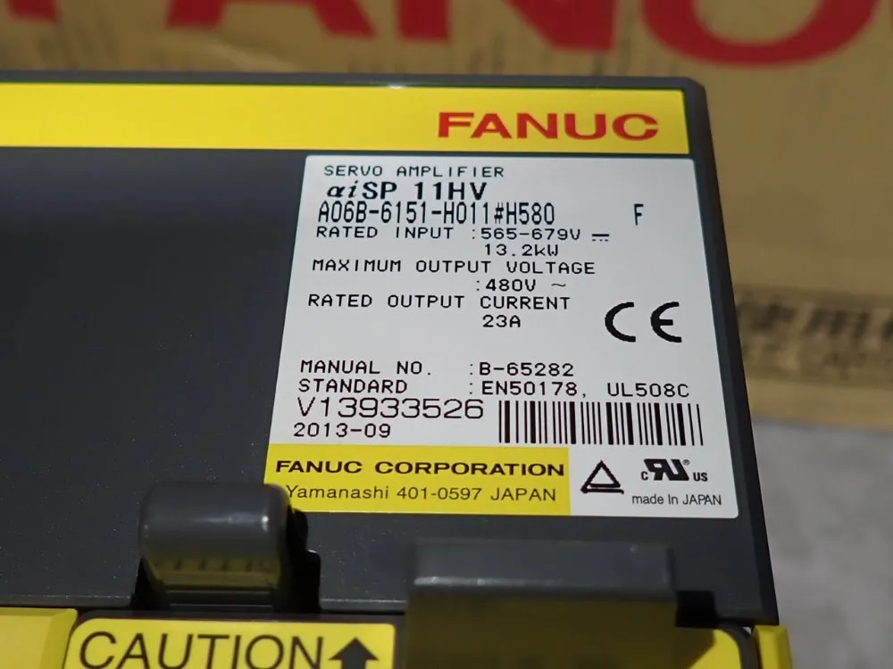 Fanuc Servo Amplifier - A06b-6151-h011#h580