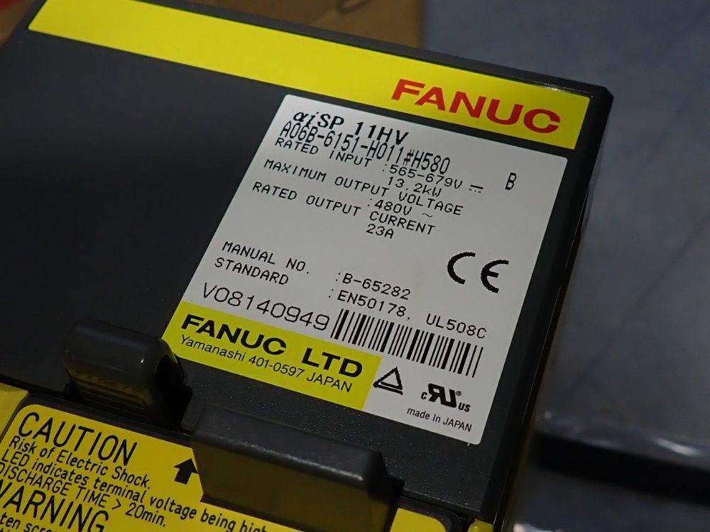 Fanuc Servo Amplifier - A06b-6151-h011#h580