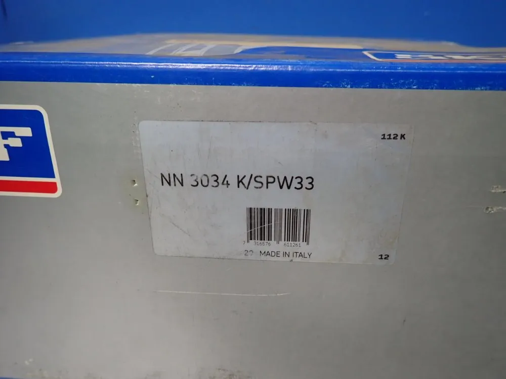 Skf 6 1/2" Roller Bearing - Nn3034k/spw33