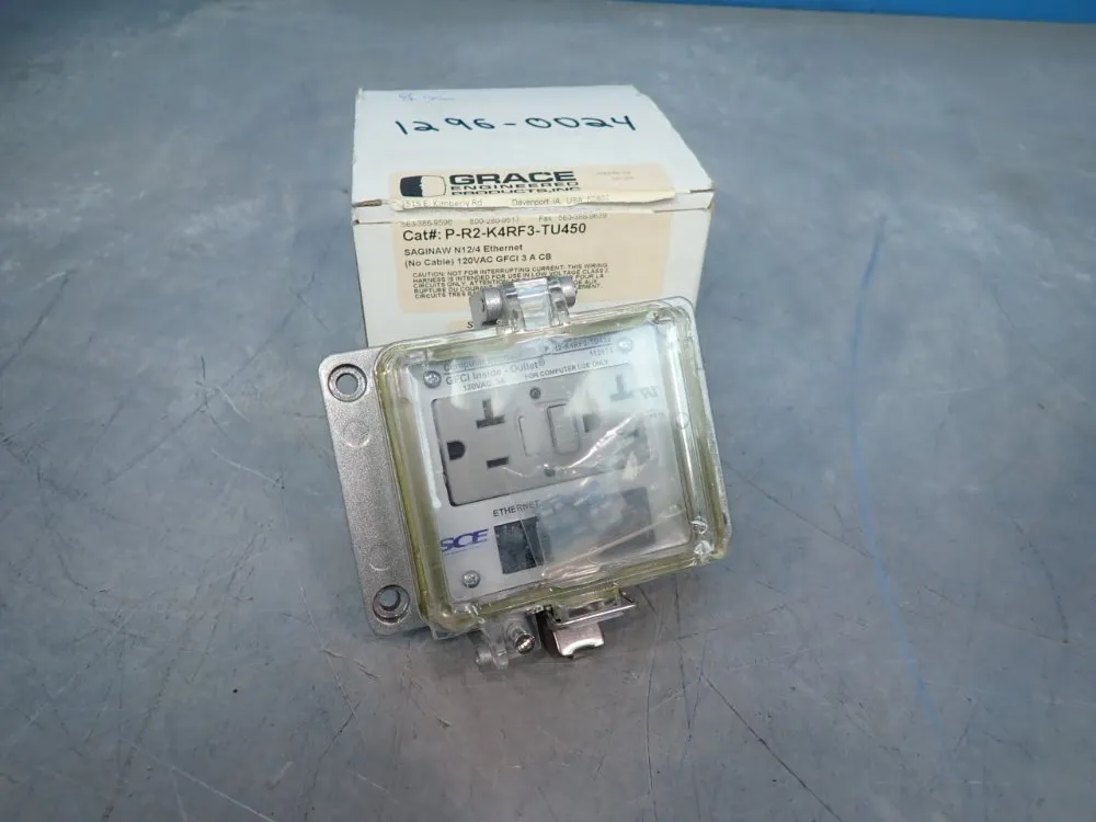 Grace Engineered Products Inc Ethernet Panel Interface Connector - P-r2-k4rf3-tu450