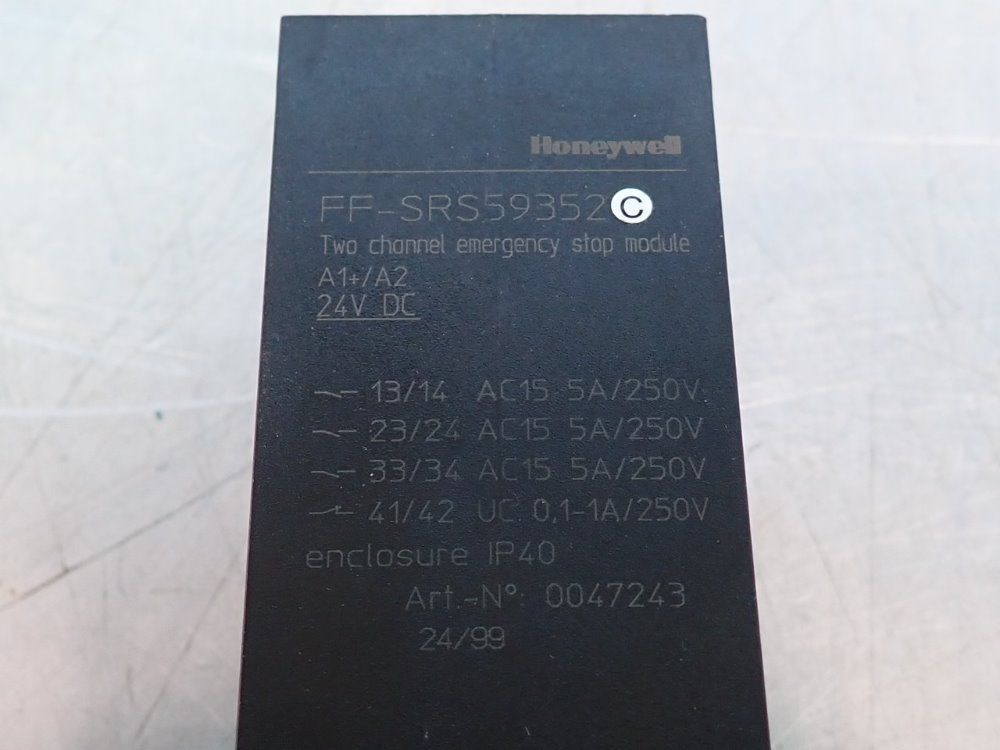 Honeywell Safety Relay - Ff-srs59352