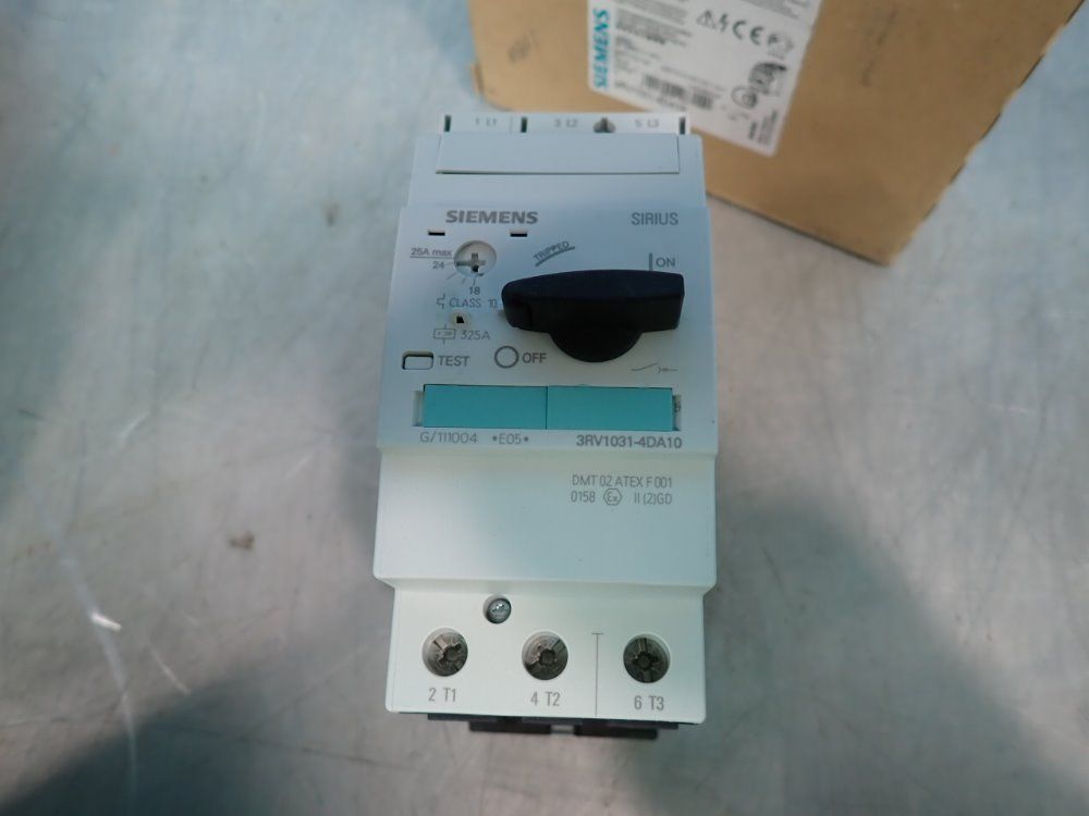 Siemens Circuit Breaker - 3rv1031-4da10