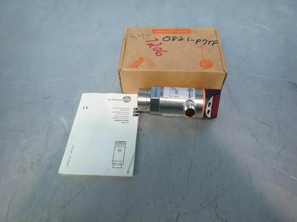 Ifm Pressure Sensor - Pn7206