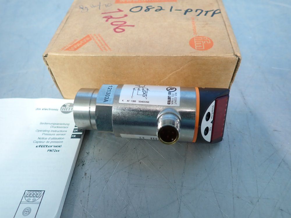 Ifm Pressure Sensor - Pn7206