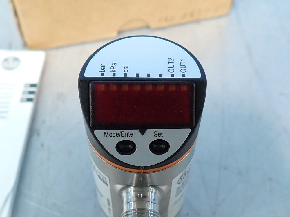 Ifm Pressure Sensor - Pn7206