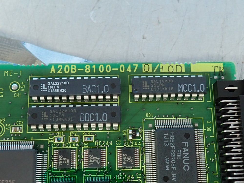 Fanuc Interface Card - A20b-8100-0470/10d 100016