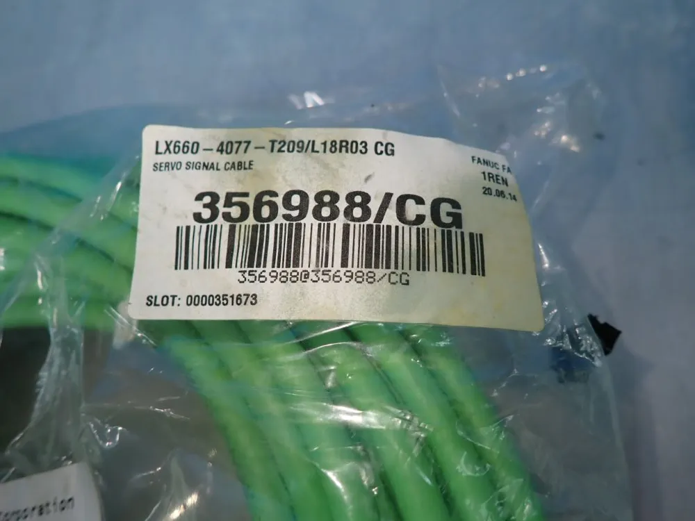 Fanuc Servo Signal Cable - Lx660-4077-t209#l18r03