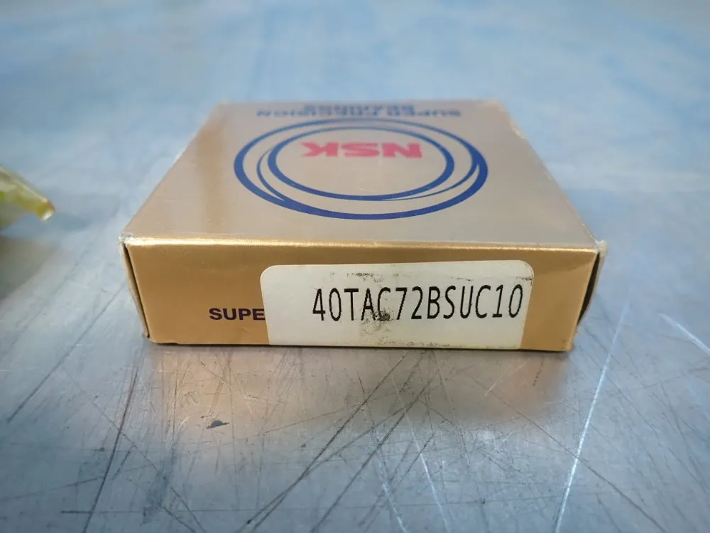 Nsk 2 1/2" Lot Of 4 Super Precision Bearings - 40tac72csuhpn7c