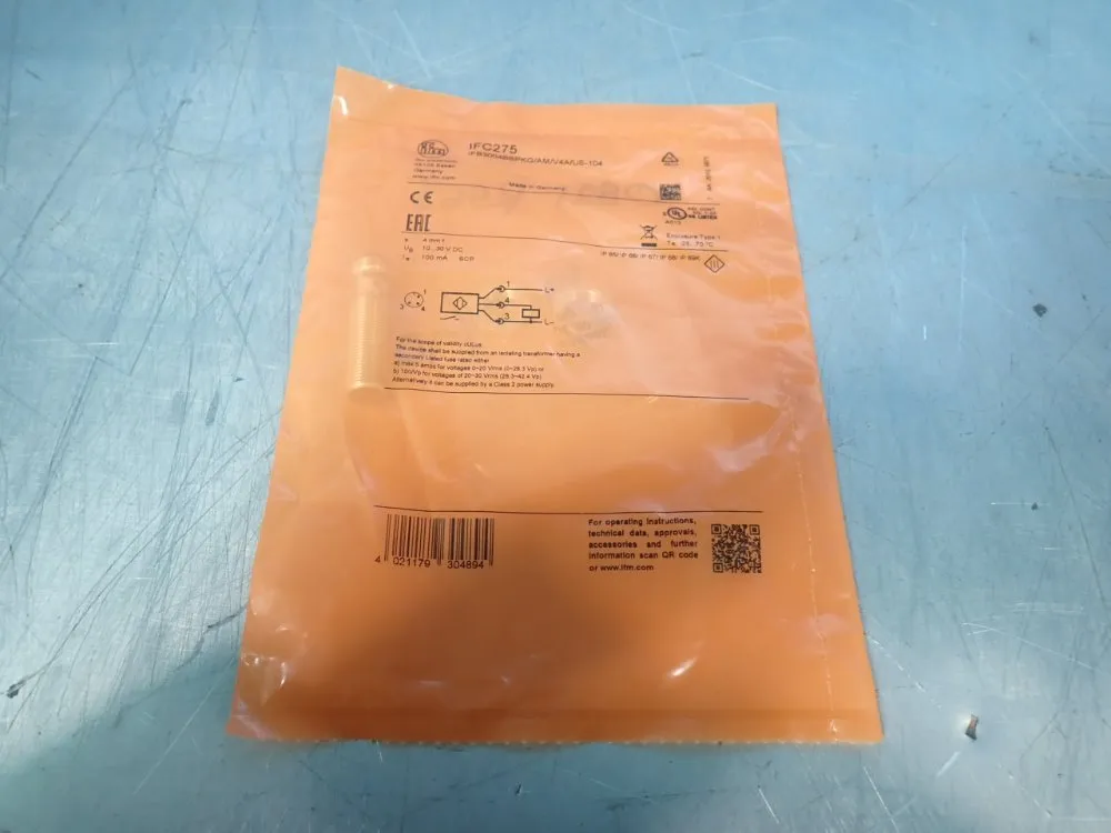 Ifm Inductive Proximity Sensor - Ifc275