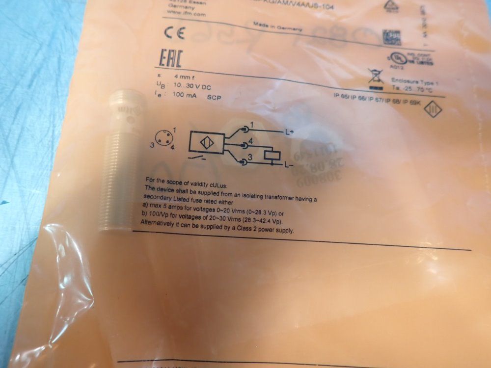 Ifm Inductive Proximity Sensor - Ifc275