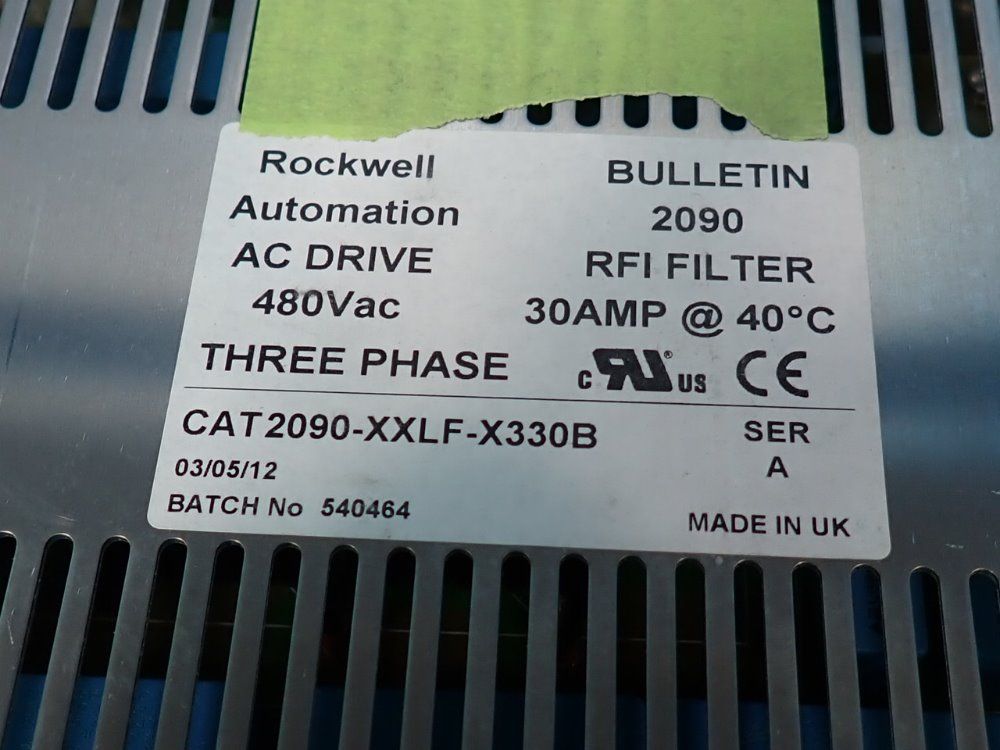 Rockwell Automation Ac Line Filter - 2090-xxlf-x330b