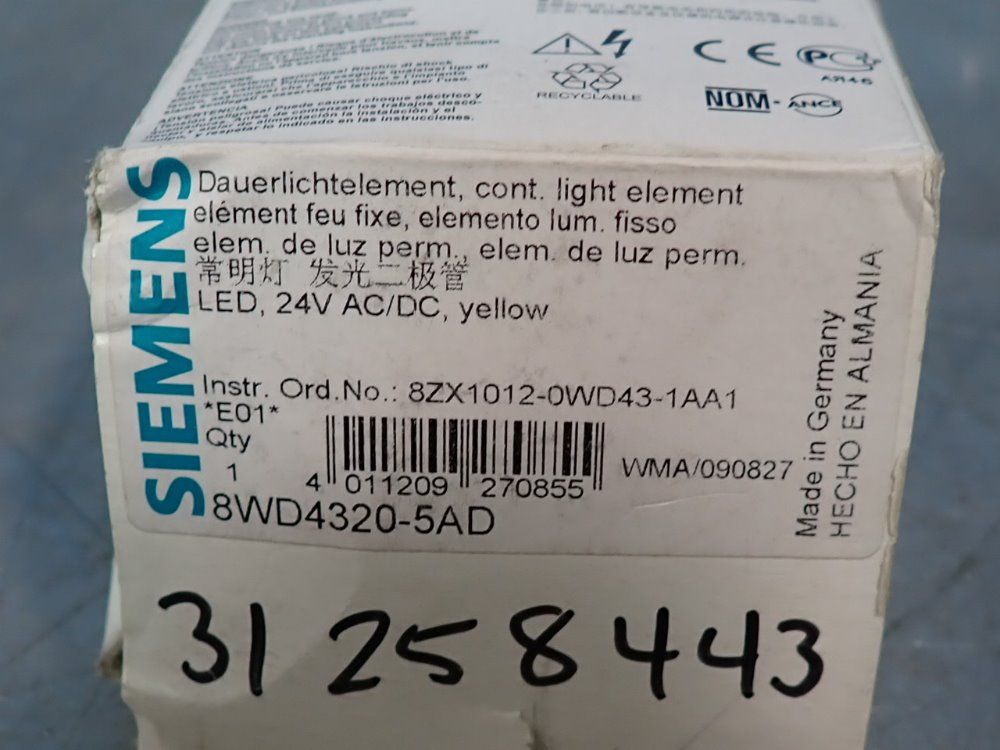 Siemens Signal Led Light - 8wd4320-5ad