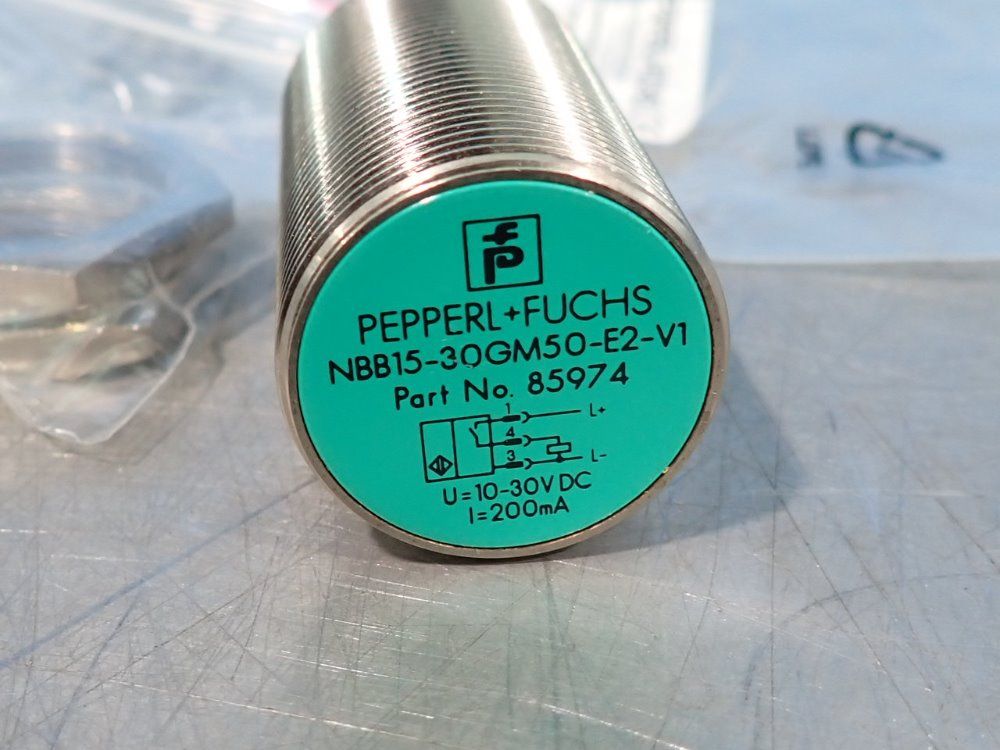 Pepperl + Fuchs Inductive Sensor - Nbb15-30gm50-e2-v1