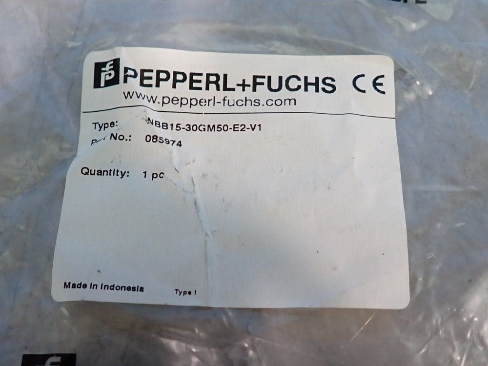 Pepperl + Fuchs Inductive Sensor - Nbb15-30gm50-e2-v1