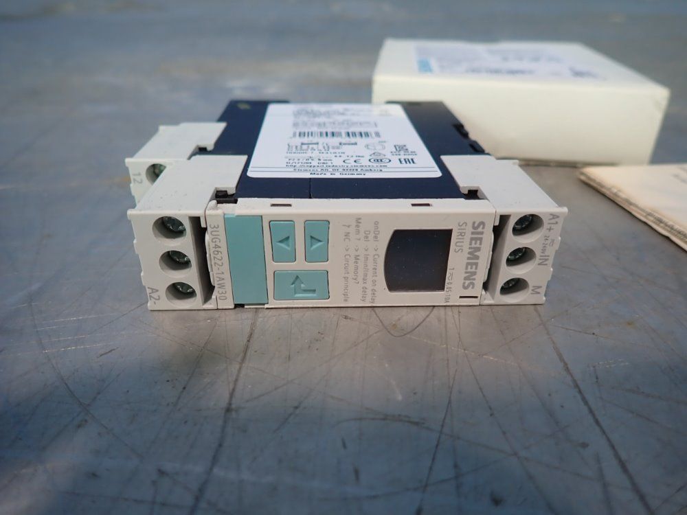 Siemens Lot Of 3 Monitoring Relays - 3ug4622-1aw30