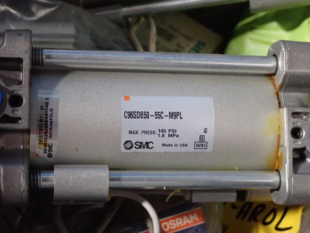 Smc, Turck Cylinder Tye Rod, Connection Cable, Signal Bulb