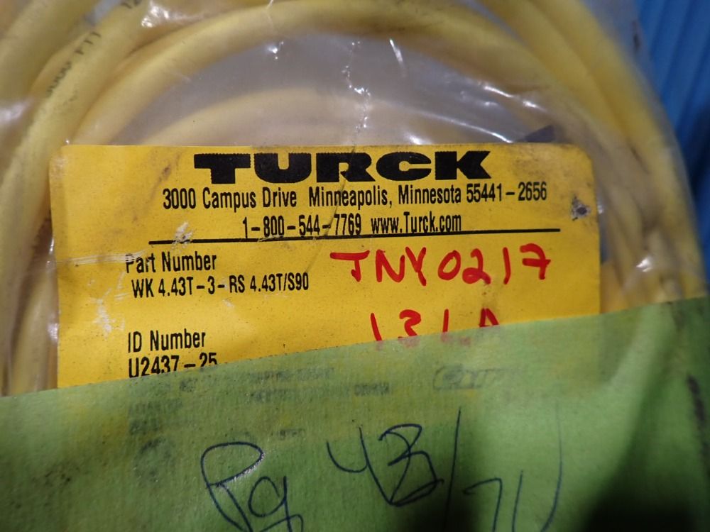 Turck, Custom Connector Corporation Connection Cables, Relay Socket