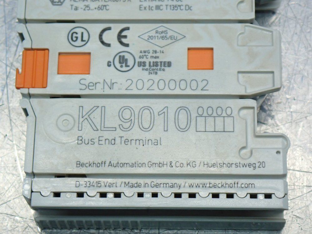 Beckhoff Communication Bus End Terminal - Kl9010