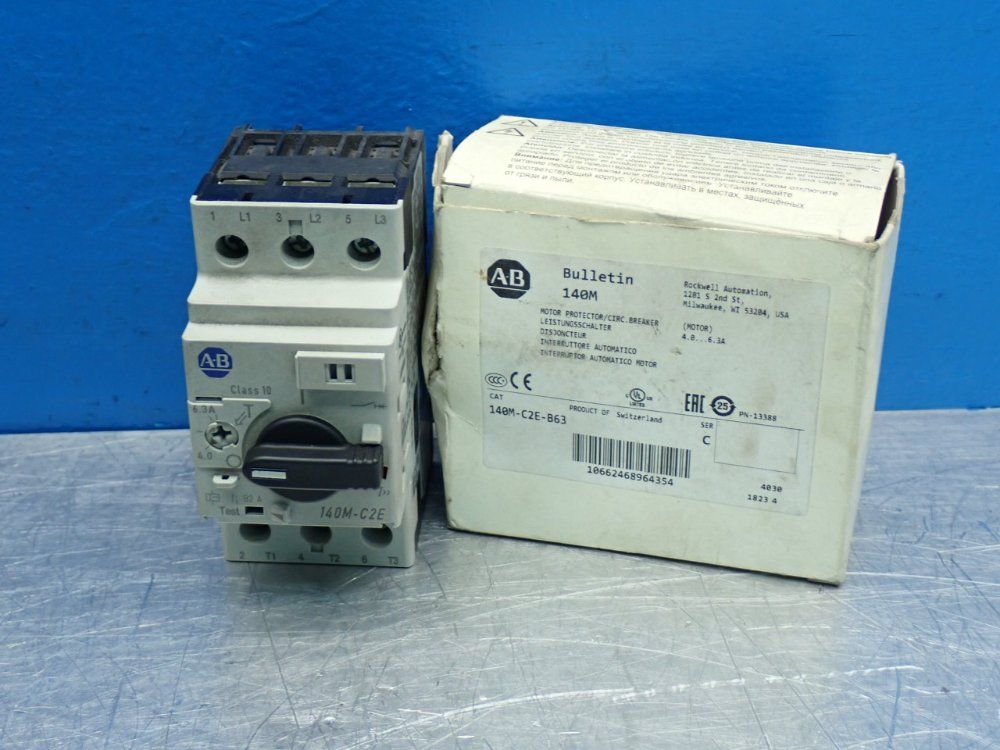 Allen Bradley Molded Case Circuit Breaker - 140m-c2e-b63