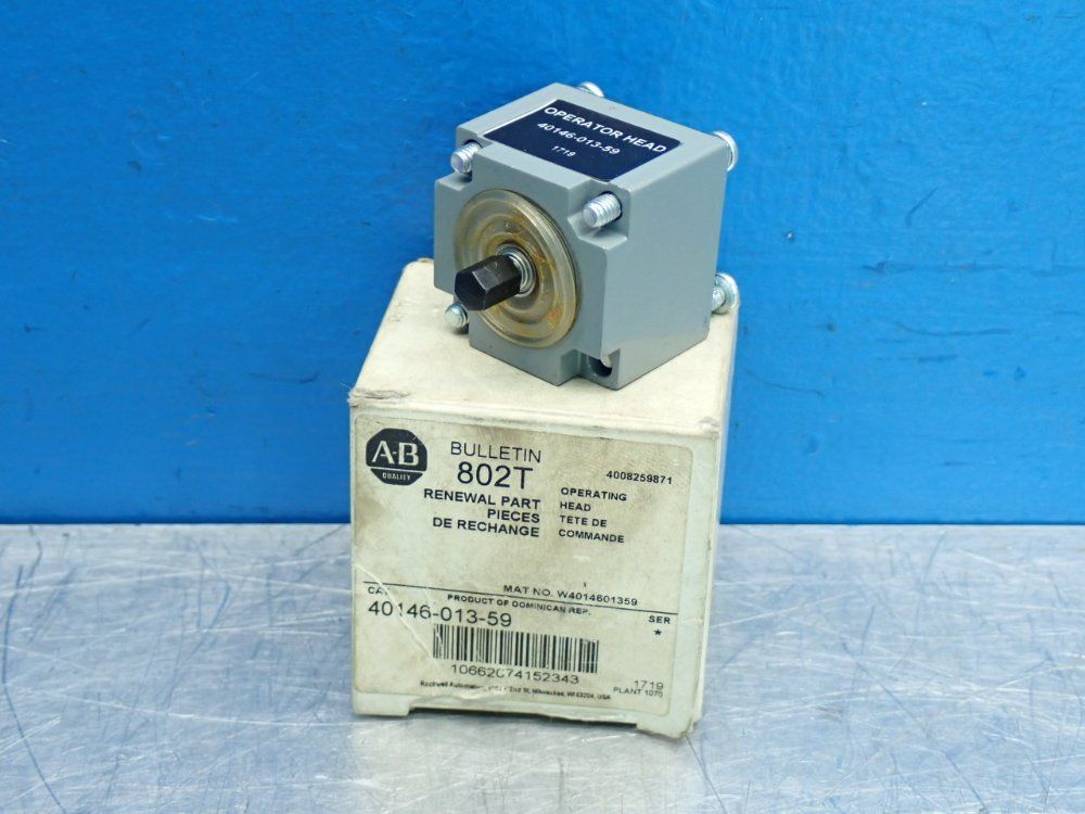 Allen Bradley Limit Switch Head - 40146-013-59