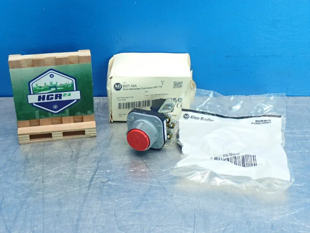 Allen Bradley Flush-head Push Button - 800t-a6a