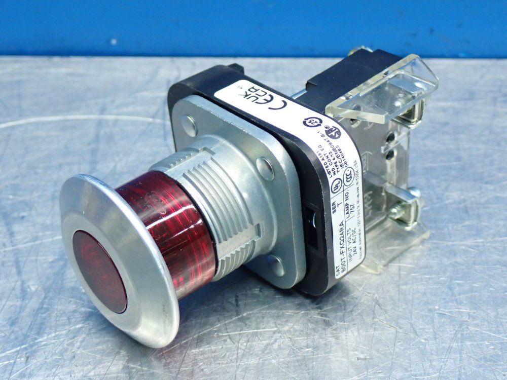 Allen Bradley Mushroom Head Push Button - 800t-fxq24ra