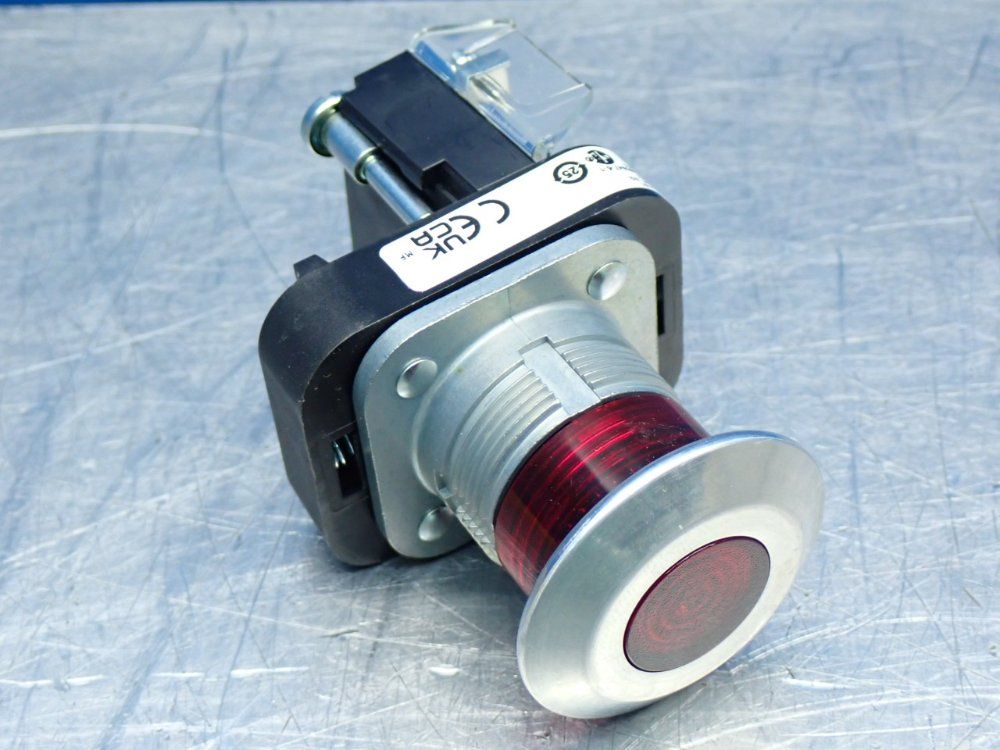 Allen Bradley Mushroom Head Push Button - 800t-fxq24ra