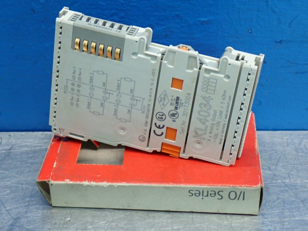 Beckhoff Plc Programming Terminal 4-channel Module - Kl4034