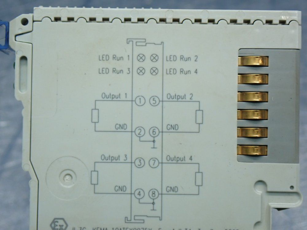 Beckhoff Plc Programming Terminal 4-channel Module - Kl4034