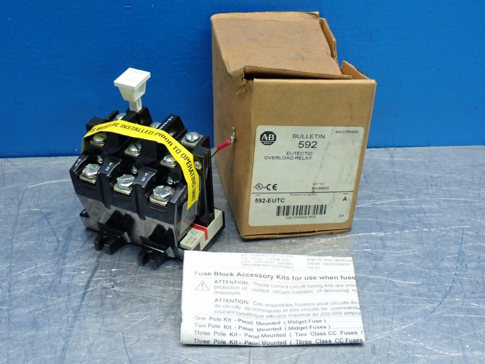 Allen Bradley Eutectic Overload Relay - 592-eutc