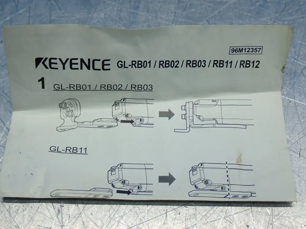 Keyence Safety Light Curtain Bracket - Gl-rb01