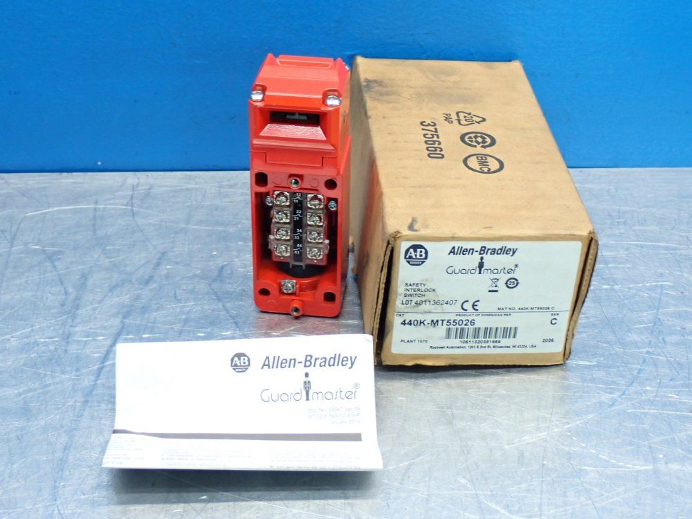 Allen Bradley Guardmaster Tongue Interlock Switch - 440k-mt55026