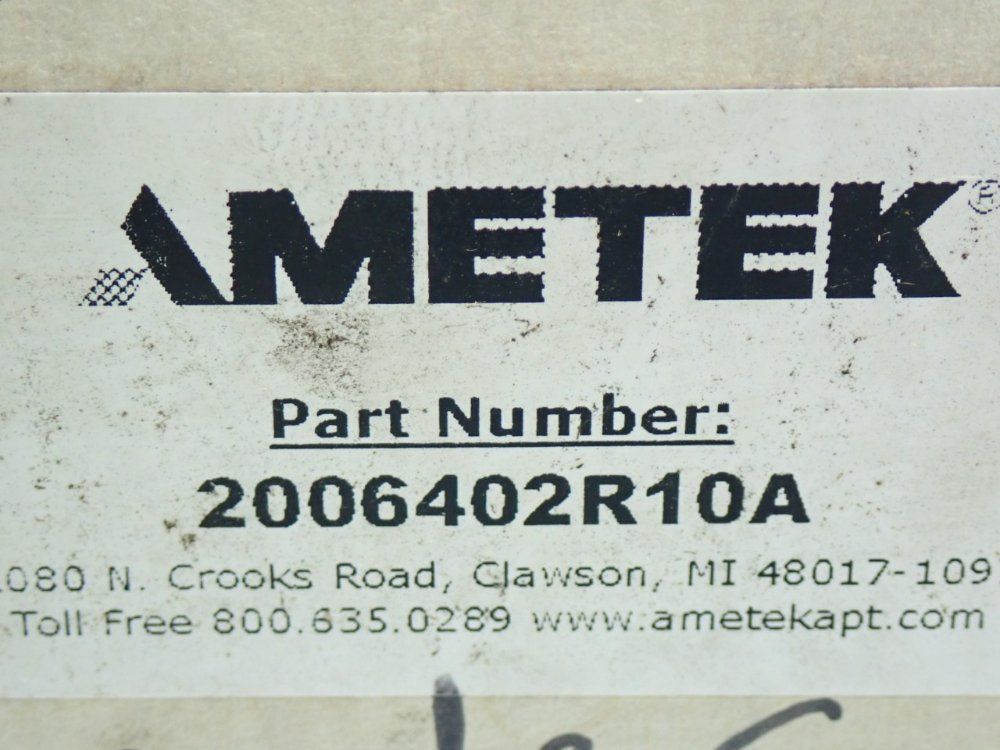 Ametek Rotary Limit Switch - 2006402r10a