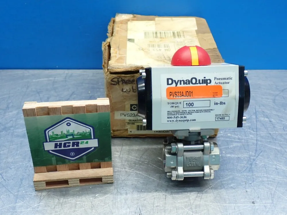 Dynaquip Controls Ball Valve Unit - Pvs23ajd01