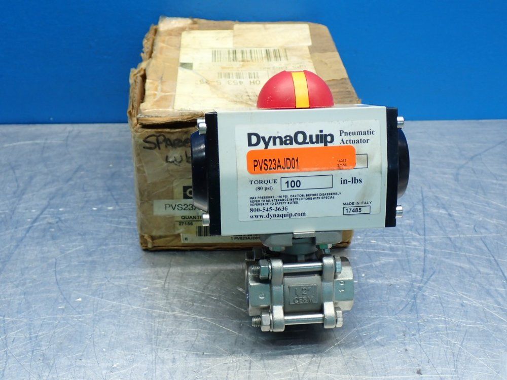 Dynaquip Controls Ball Valve Unit - Pvs23ajd01
