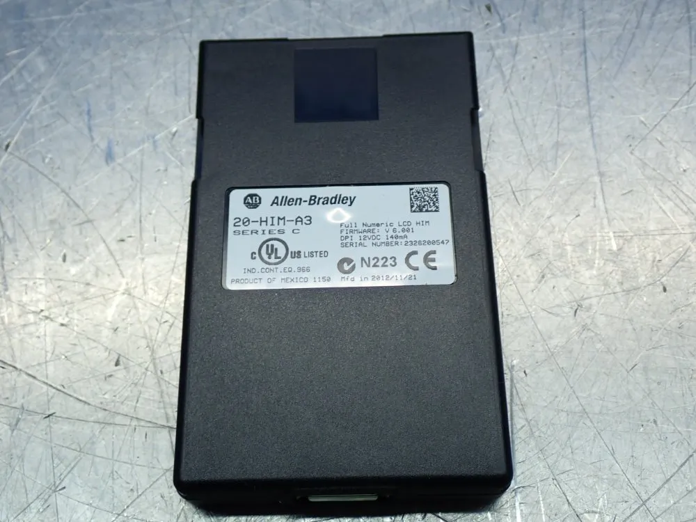 Allen Bradley Powerflex Numeric Lcd Keypad Operator Interface - 20-him-a3