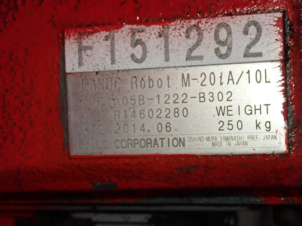 Fanuc Robot - M-20ia/10l