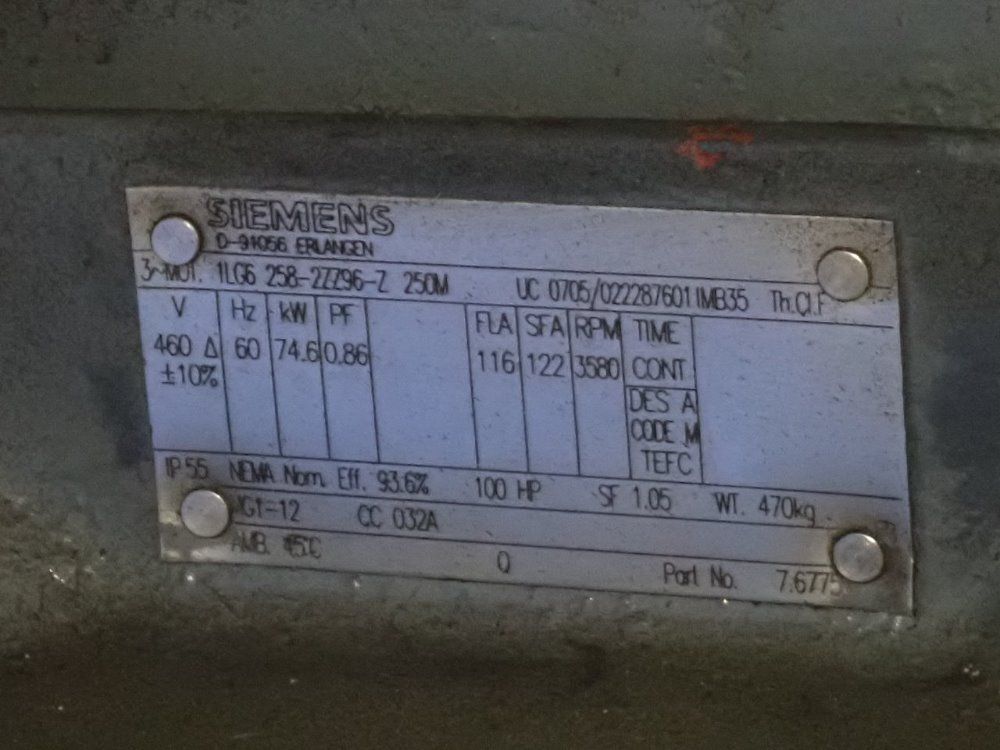 Kaeser 74.6 Kw Air Compressor