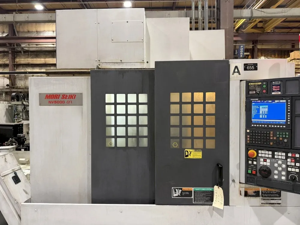 Mori Seiki 43.3" X 23.6" Table Cnc Vmc - Nv5000