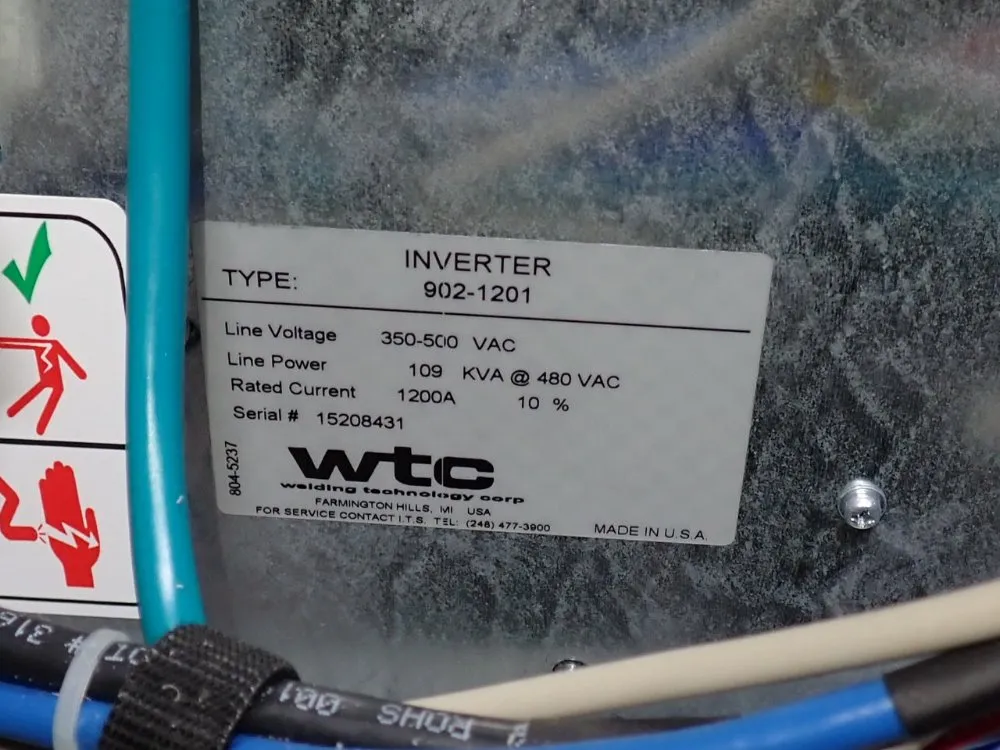 Welding Technology Corp Weld Control - 6041