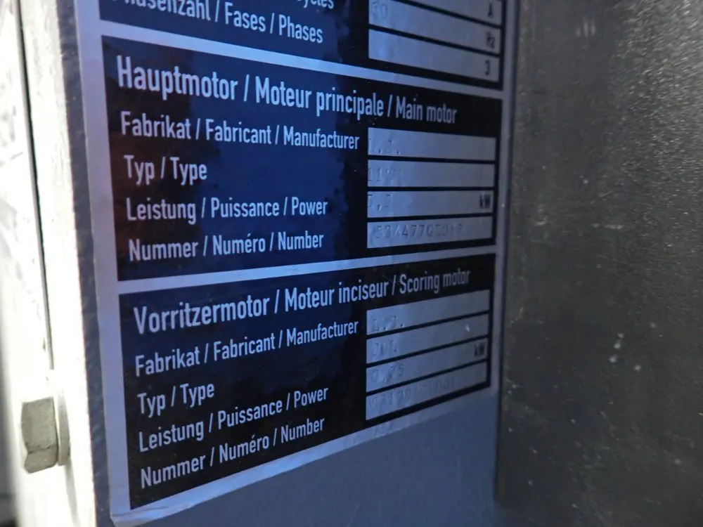 Altendorf 135" Sliding Table Saw - C45