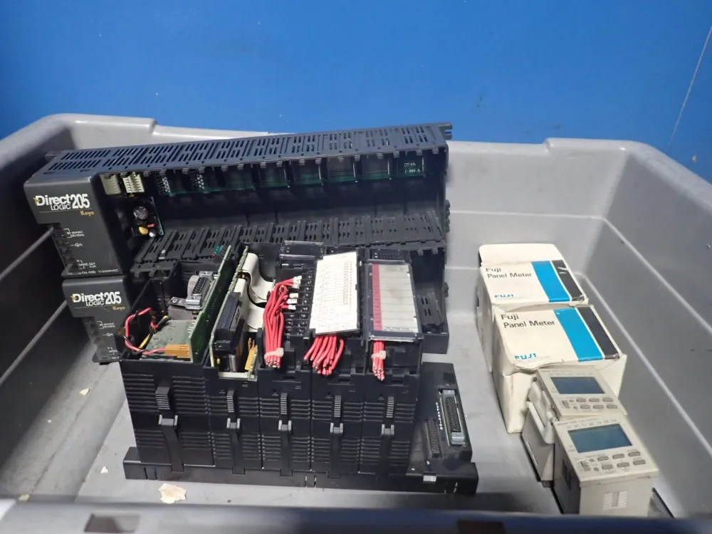 Direct, Fuji Electric, Omron, Fanuc Logic Controller, Time Switch, Slot Base Unit, Panel Meter