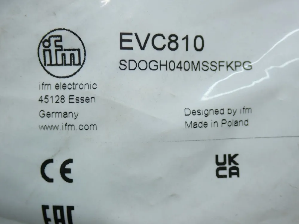 Ifm Female Wirable Socket Connector, 5pcs - Evc810