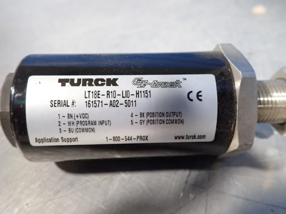 Turck Lt18e-r10-l10-h1151 - Linear Position Transducer