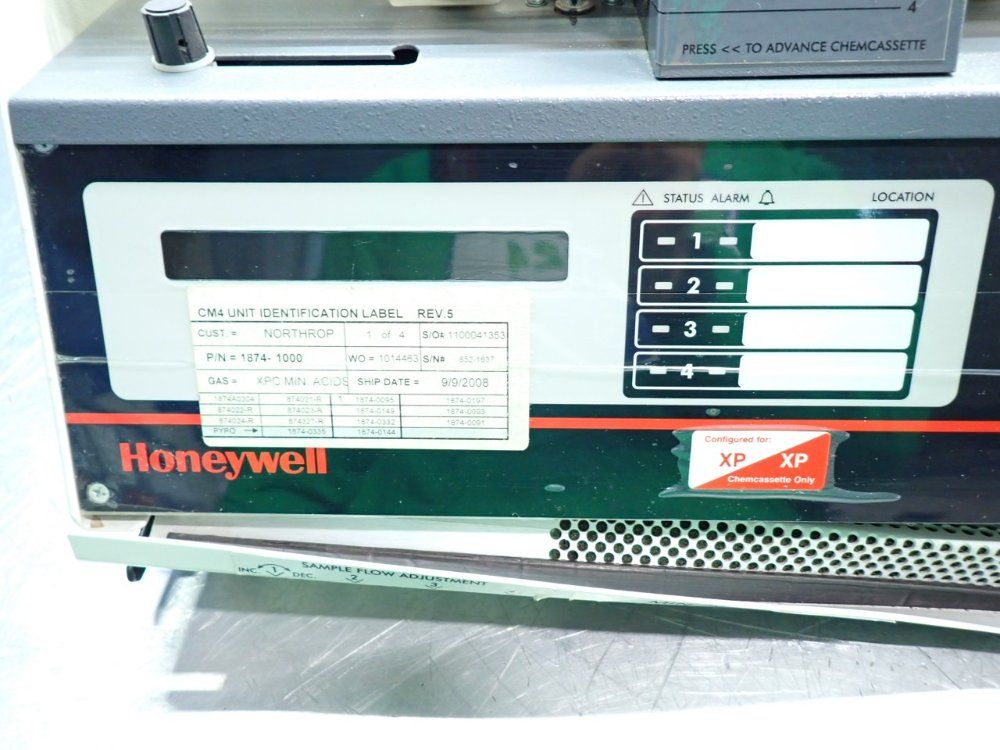 Honeywell Analytics Cm4 Toxic Gas Monitor Unit - 1874-1000